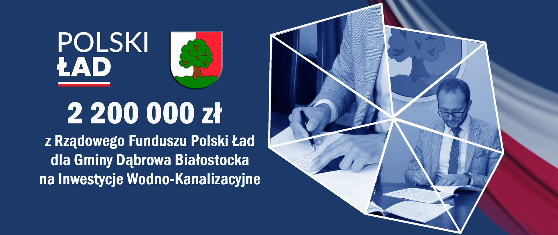 plakat_Polski_Ład_Inwestycje Wodno-Kanalizacyjne