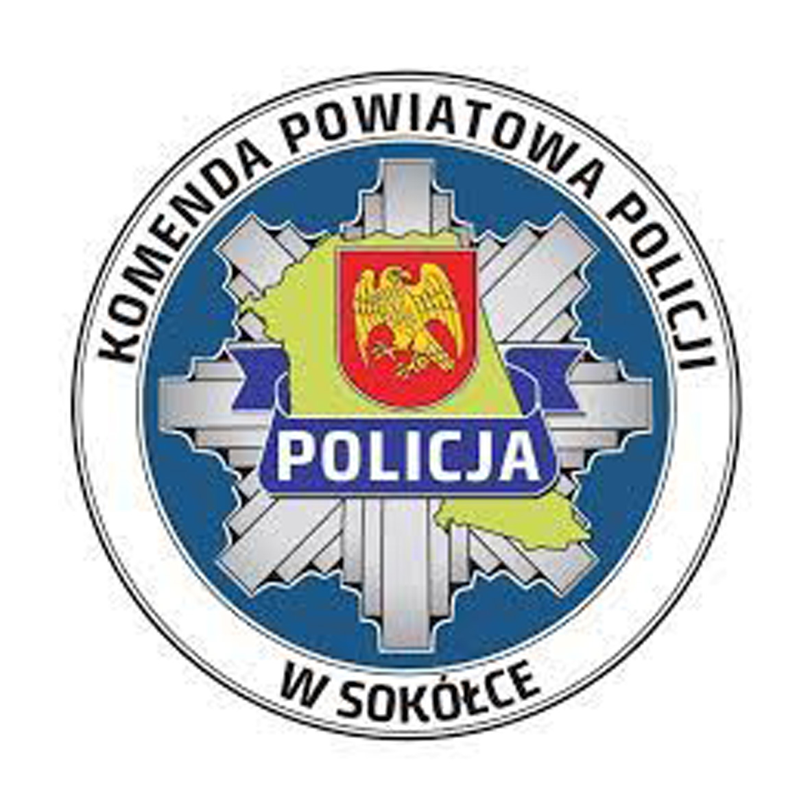 logo komenda powiatowa policji w sokółce