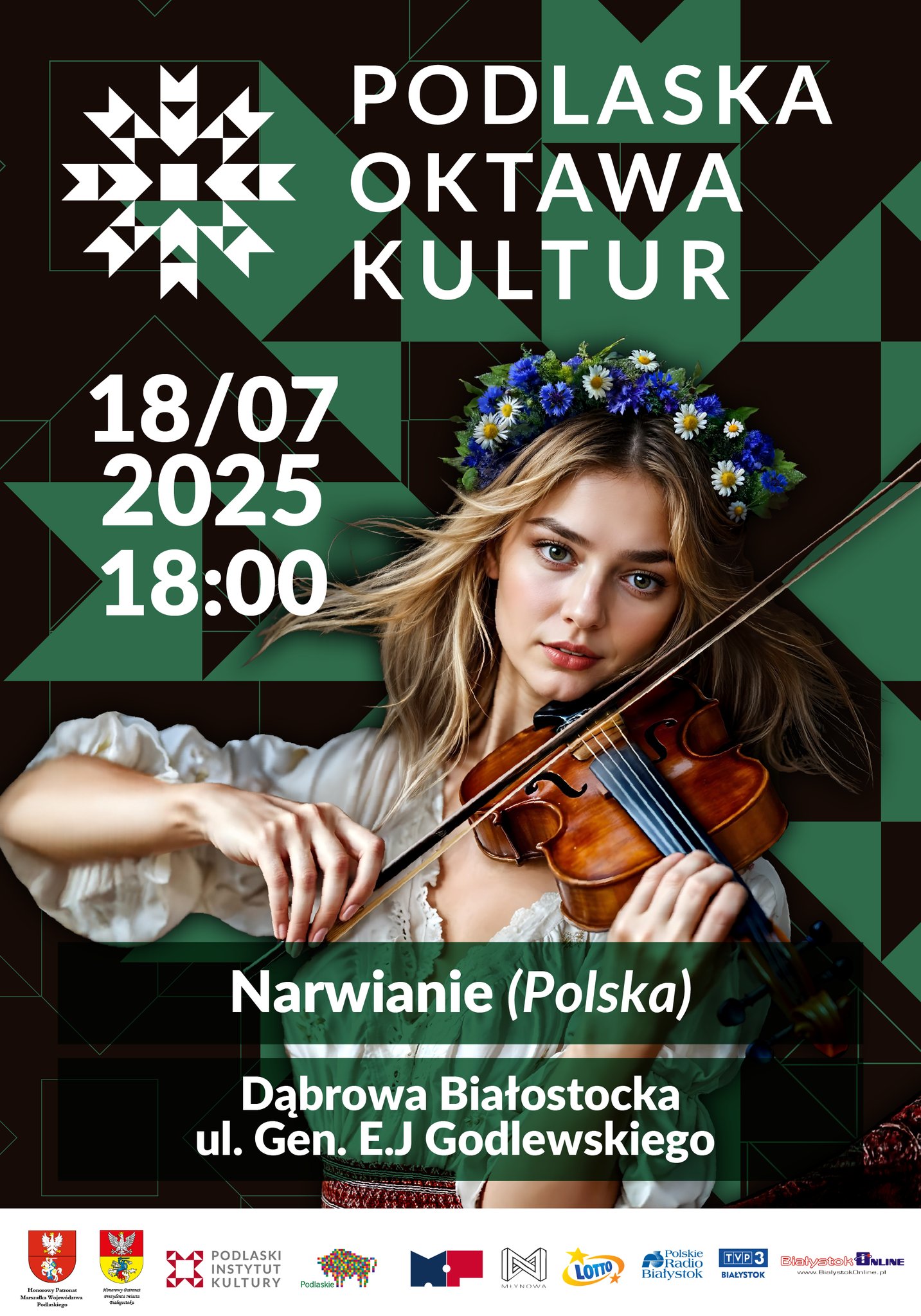 INFOGRAFIKA_Podlaska Oktawa Kultur w Dąbrowie Białostockiej!