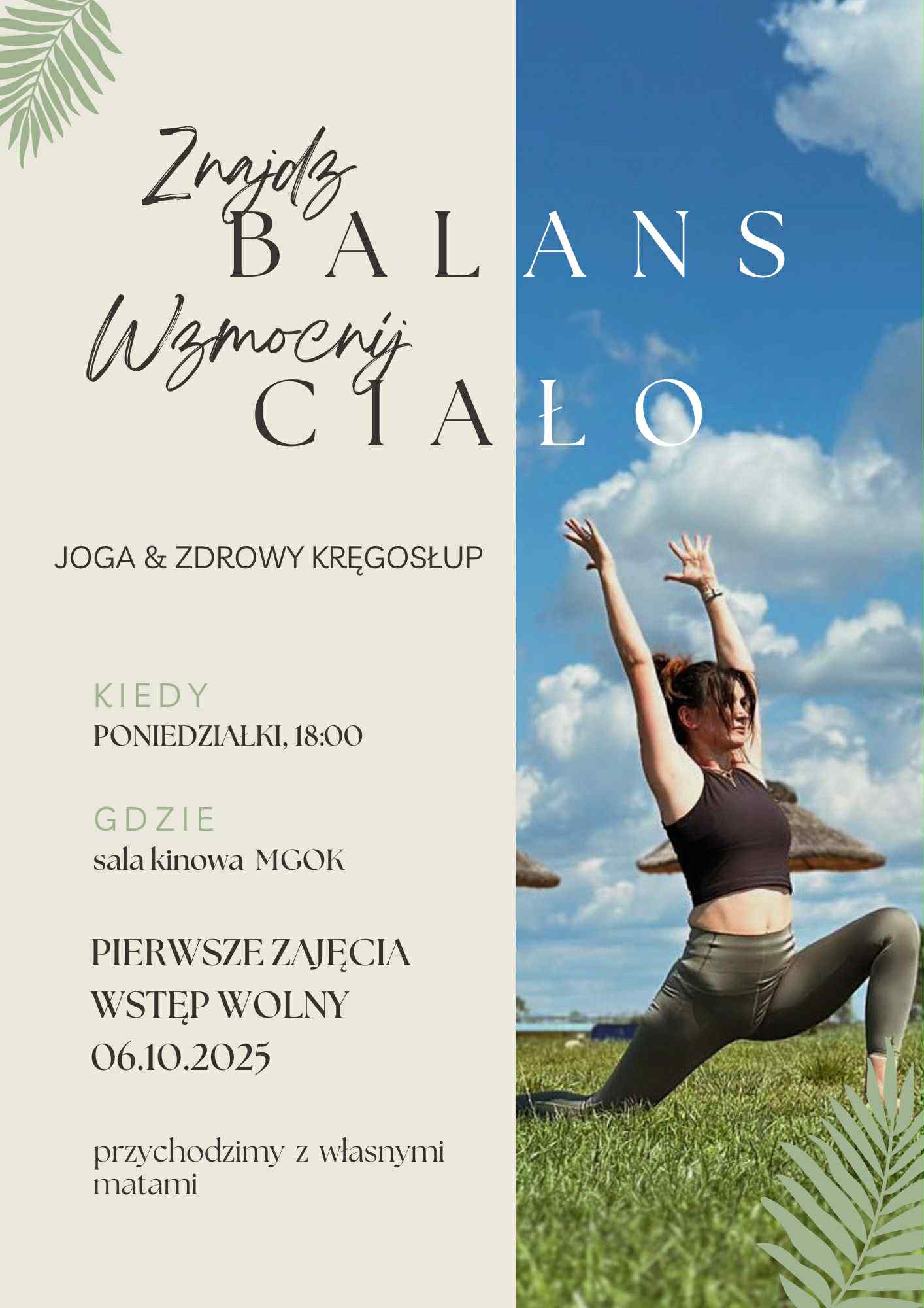 INFOGRAFIKA_Zajęcia jogi dla dorosłych
