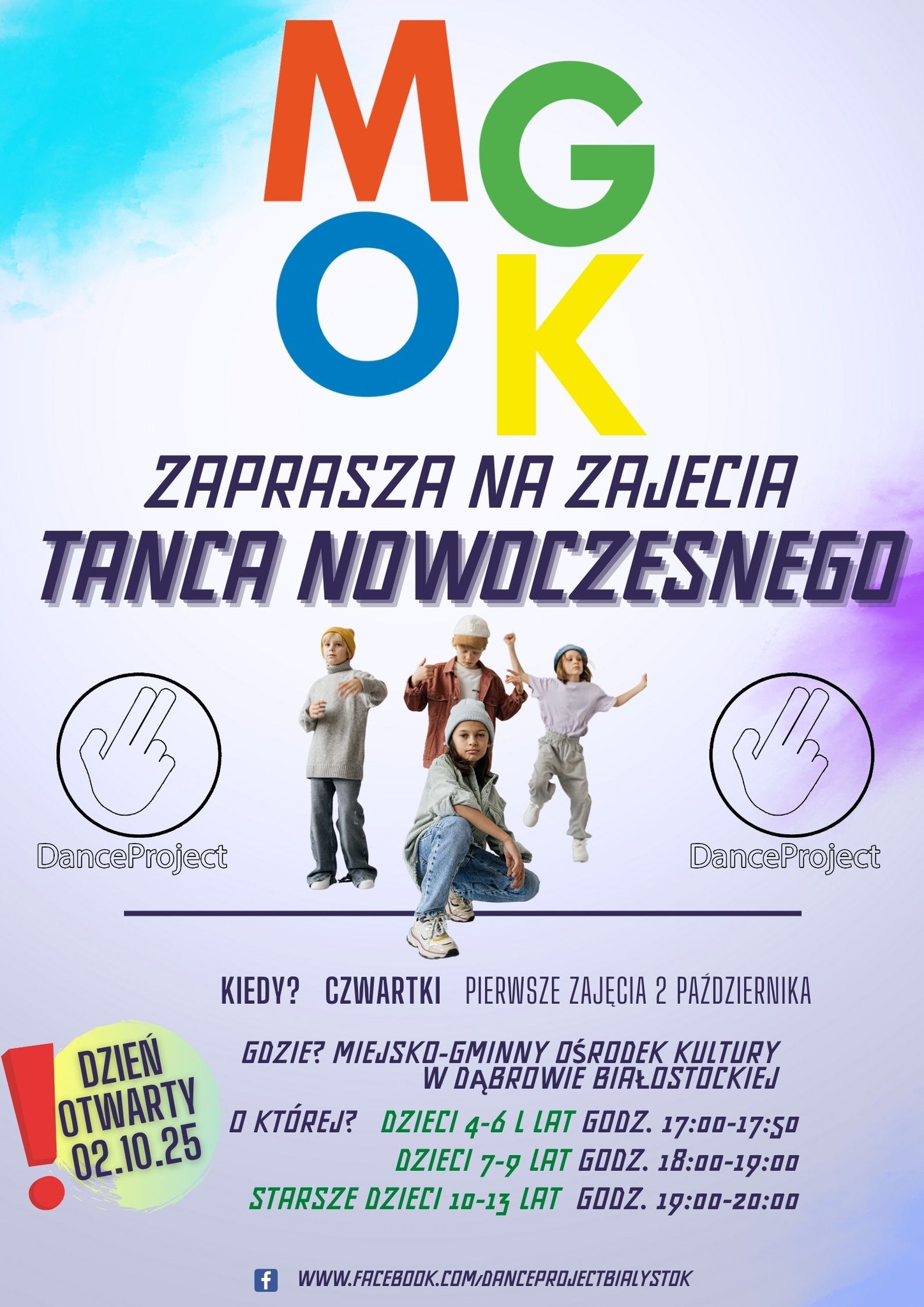 INFOGRAFIKA_Zajęcia Tańca Nowoczesnego