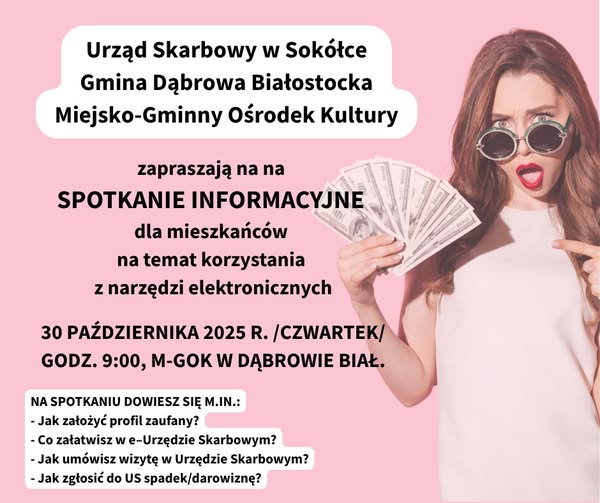 Infografika_Spotkanie informacyjnego dla mieszkańców na temat korzystania z narzędzi elektronicznych
